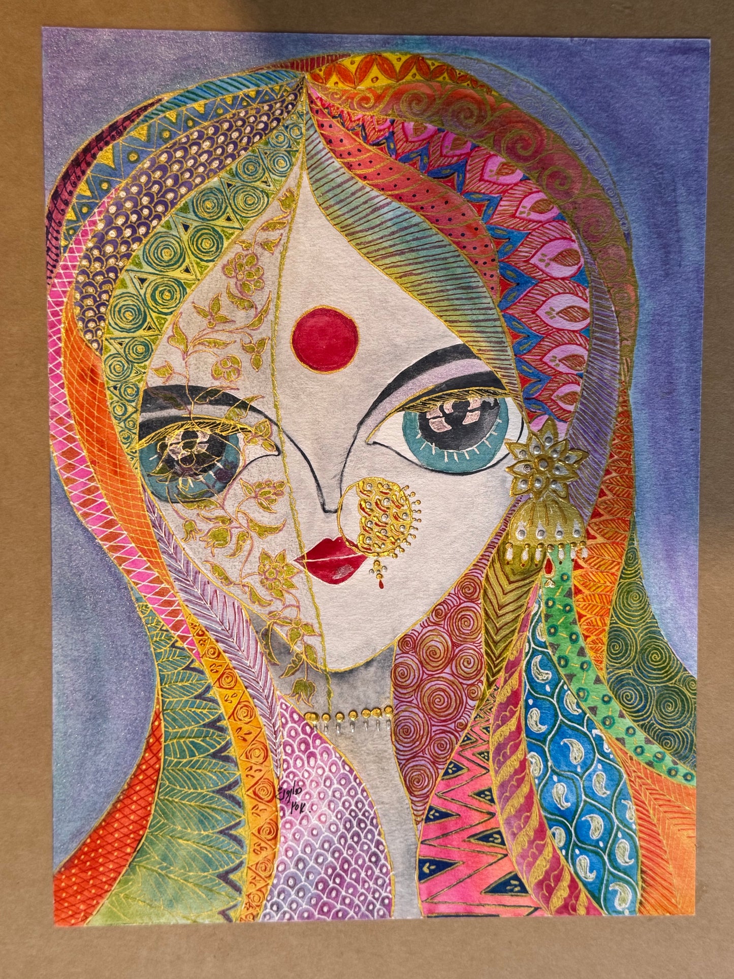 Radiant Feminine – Cultural Art Print